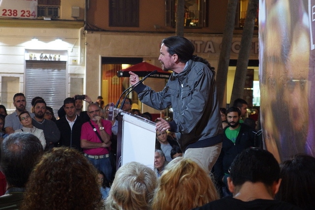 Pablo Iglesias à Malaga