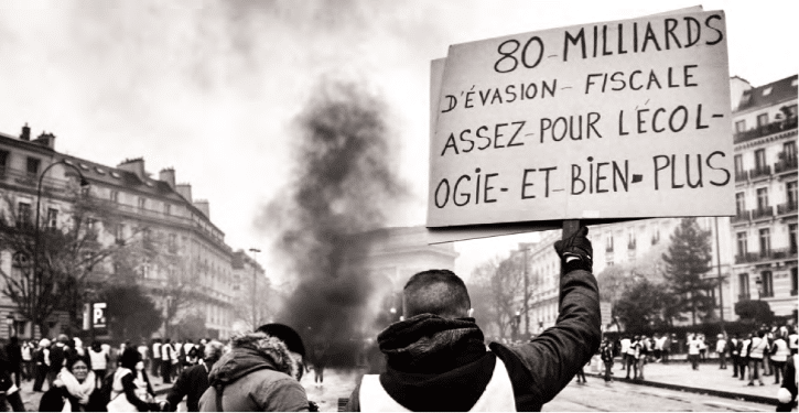 Gilets jaunes revenu de base MFRB